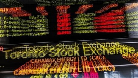 TSX Turns Negative at Midday, Down 50 Points With Industrials, Technology, The Biggest Decliners